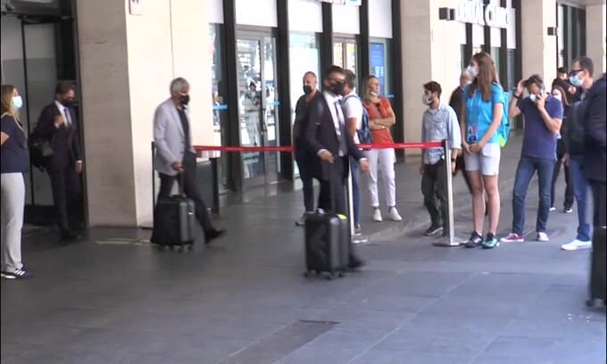 La Nazionale arriva a Roma: domani Italia-Svizzera