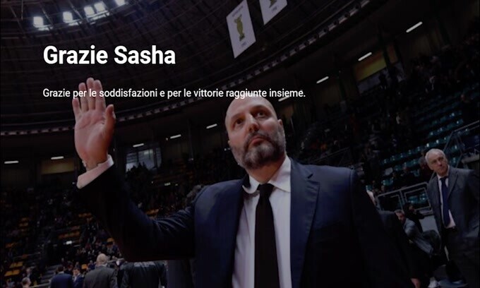 Ufficiale: la Virtus Bologna saluta Djordjevic