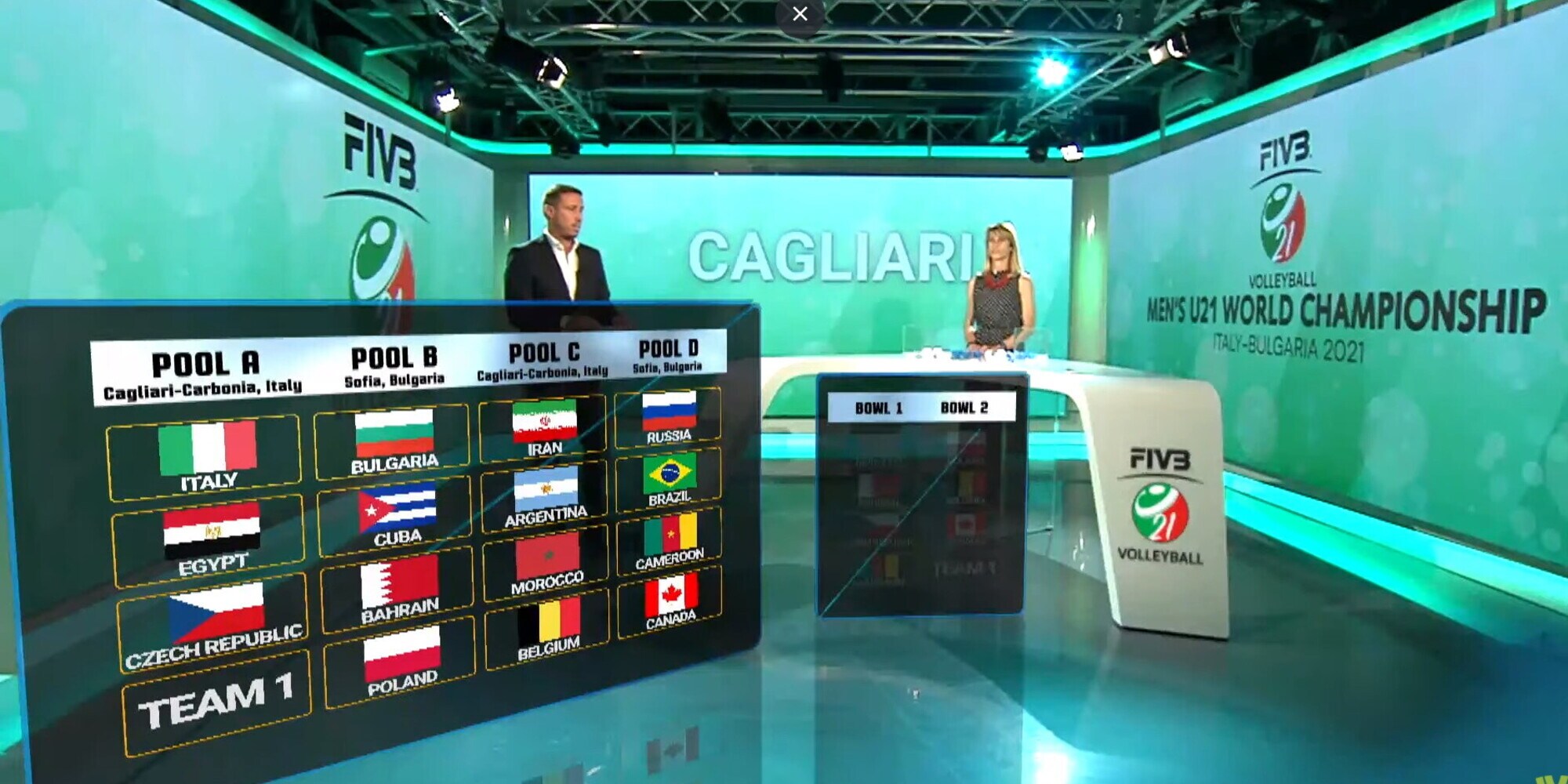 Sorteggiati i Gironi Mondiali Under 21