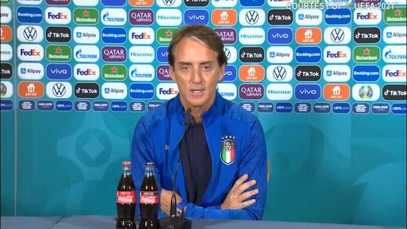 Mancini: "Italia favorita? I bookmaker spesso ci azzeccano"