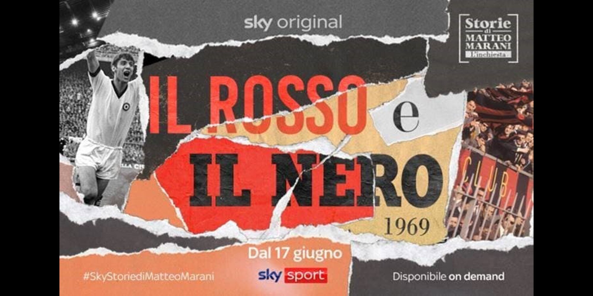 “Il rosso e il nero, 1969” dal 17 giugno su Sky