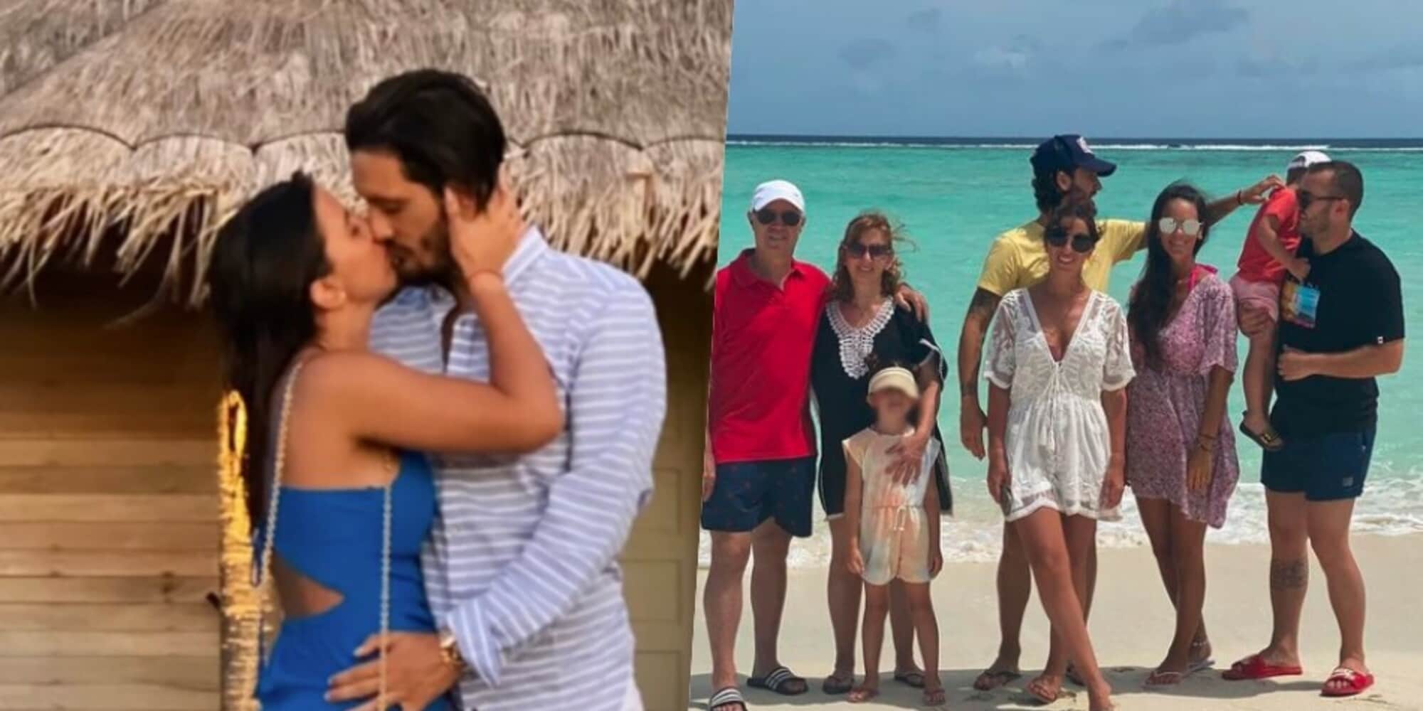 Lazio, Luis Alberto in vacanza: relax con la famiglia