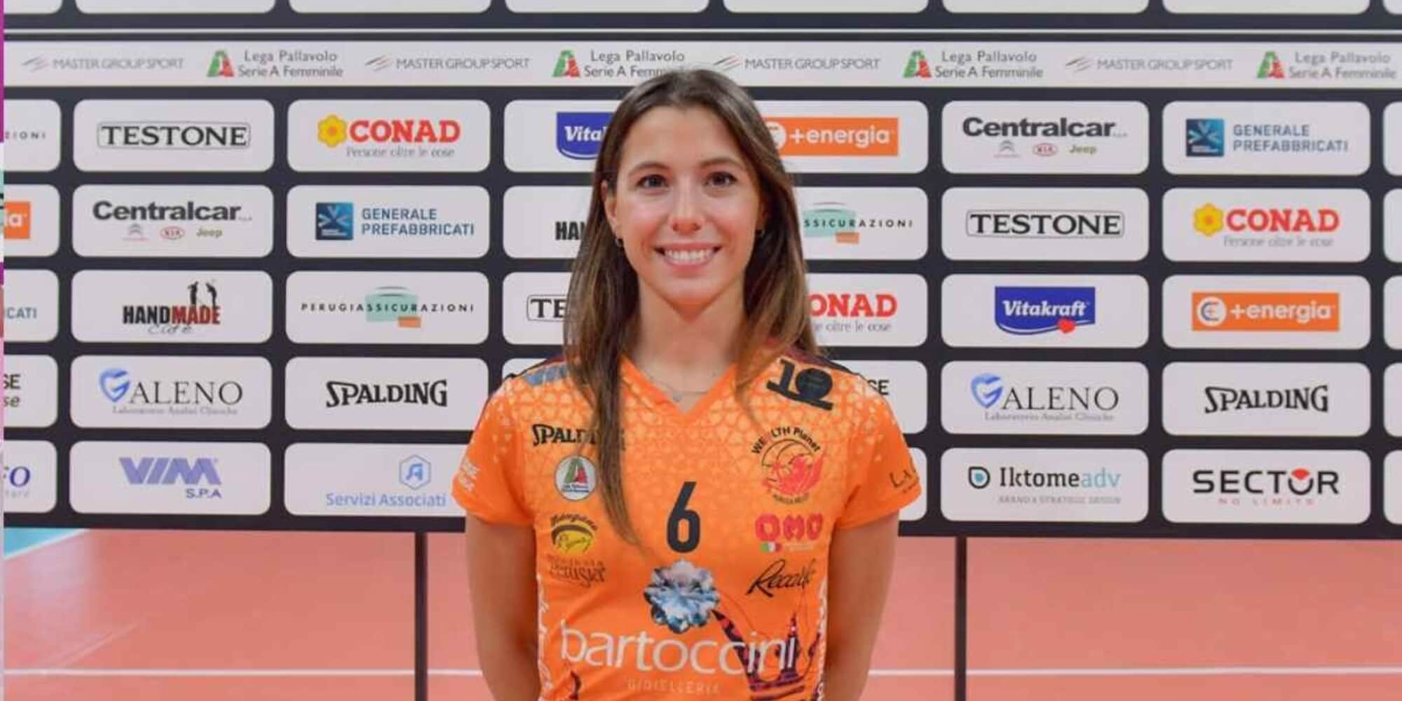Giada Cecchetto è il libero di Vallefoglia