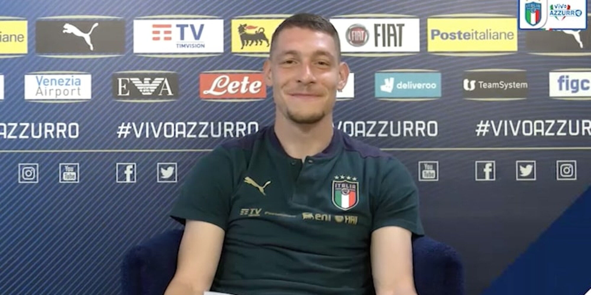 Italia, Belotti e il quiz "Associa un animale ai tuoi compagni di squadra" VIDEO