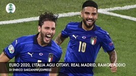 Euro 2020, l'Italia vola agli ottavi. Real Madrid, addio a Sergio Ramos