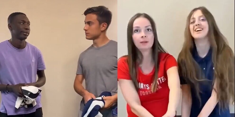 Dybala con il tiktoker Khaby. Il video diventa virale...