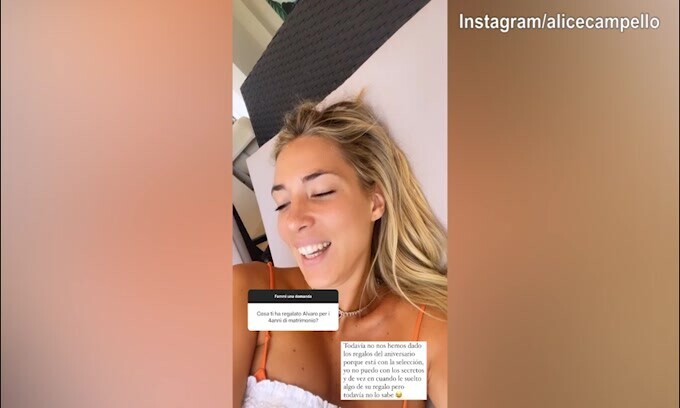 Alice Campello si confida tra regali, pregi e difetti