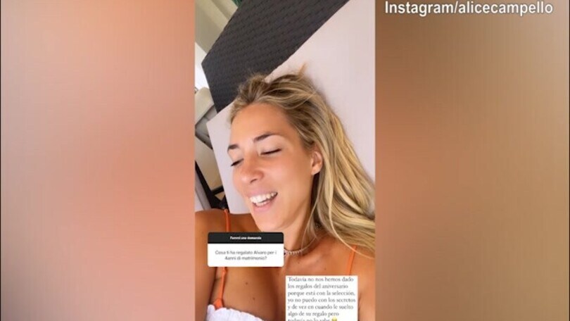 Alice Campello si confida tra regali, pregi e difetti