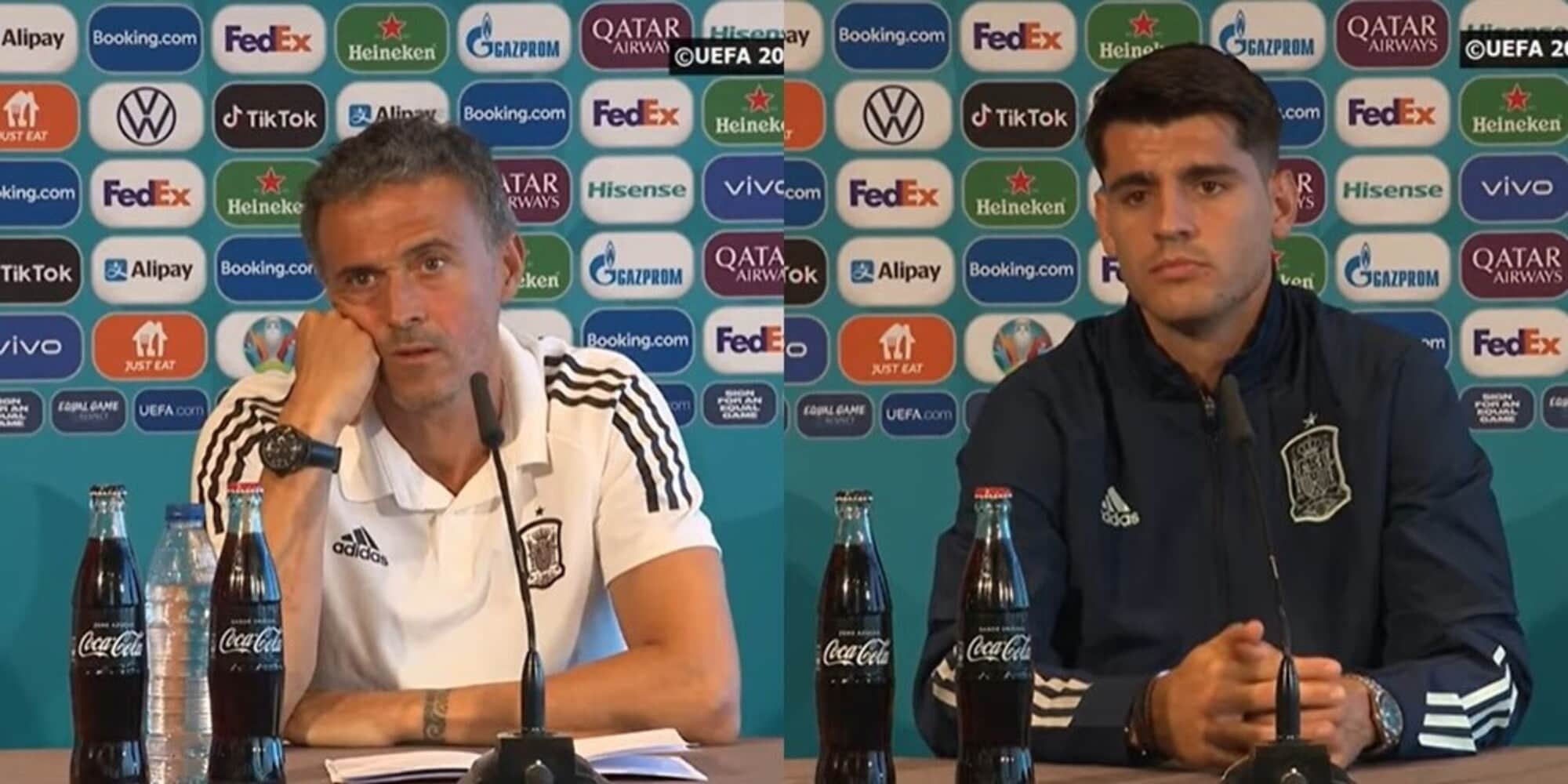 Caso Morata, Luis Enrique: "Fischi? Ho sentito anche applausi"
