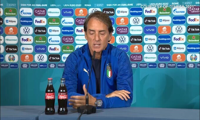 Mancini sulle avversarie: "La Francia resta favorita"
