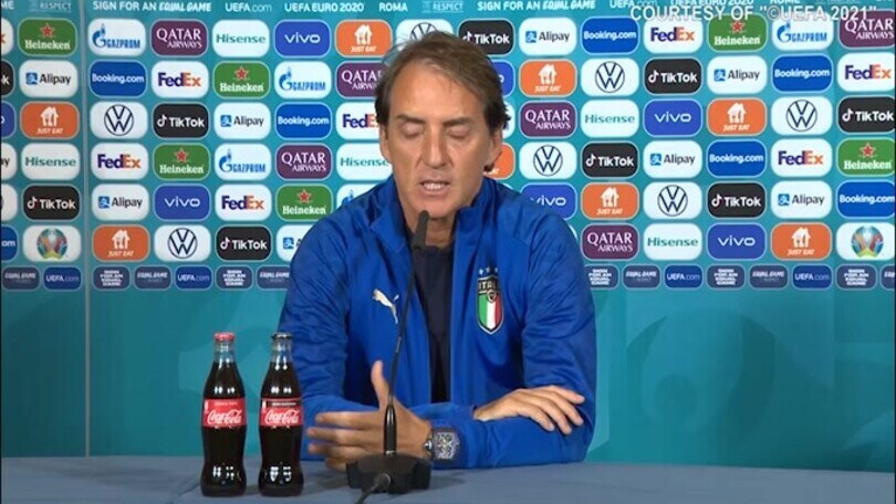 Mancini sulle avversarie: "La Francia resta favorita"