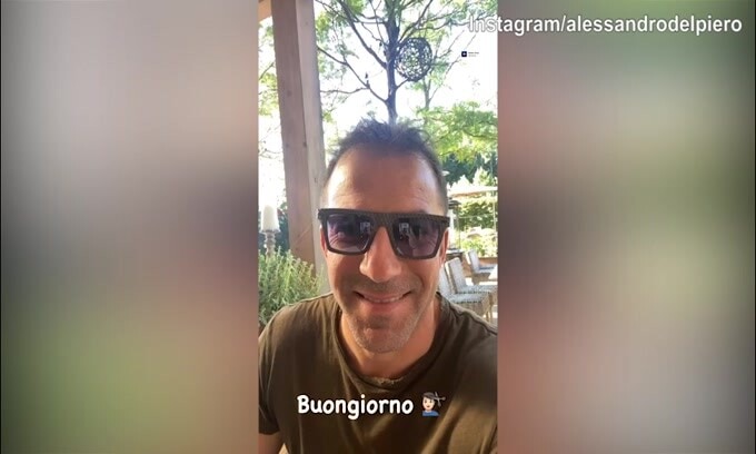 Del Piero cambia look