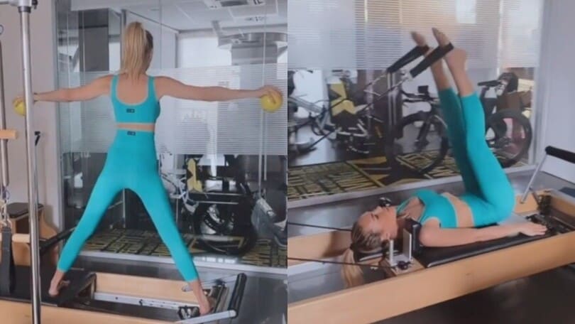 Ilary Blasi è in forma pazzesca: l'allenamento è super!