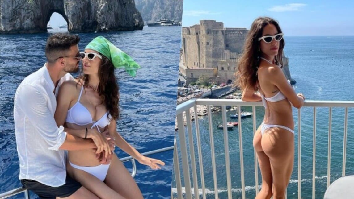 Lady Musacchio, compleanno al bacio tra Napoli e Positano