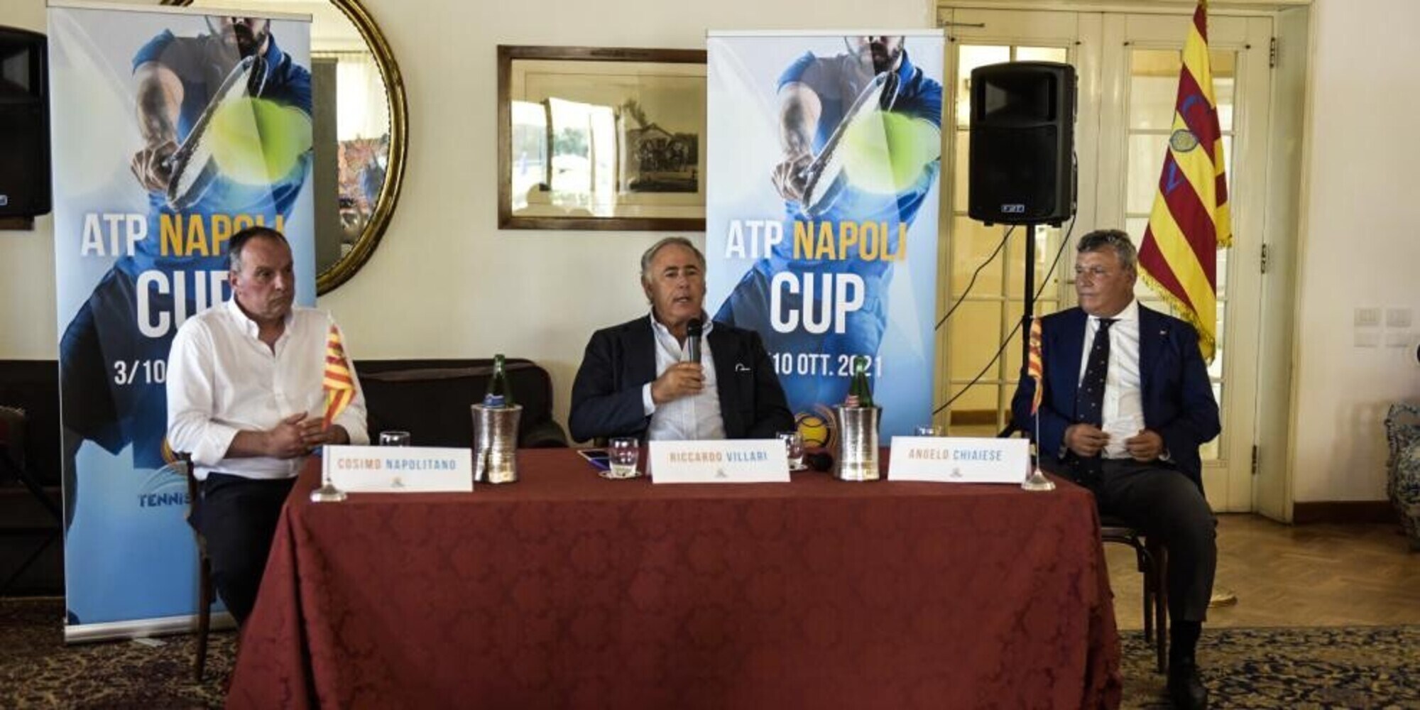 Tennis Napoli Cup: presentata l'edizione 2021