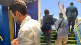 Gli applausi del Tardini per Buffon