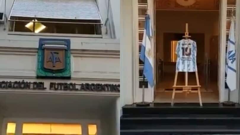 L'omaggio da brividi dell'Argentina per Maradona