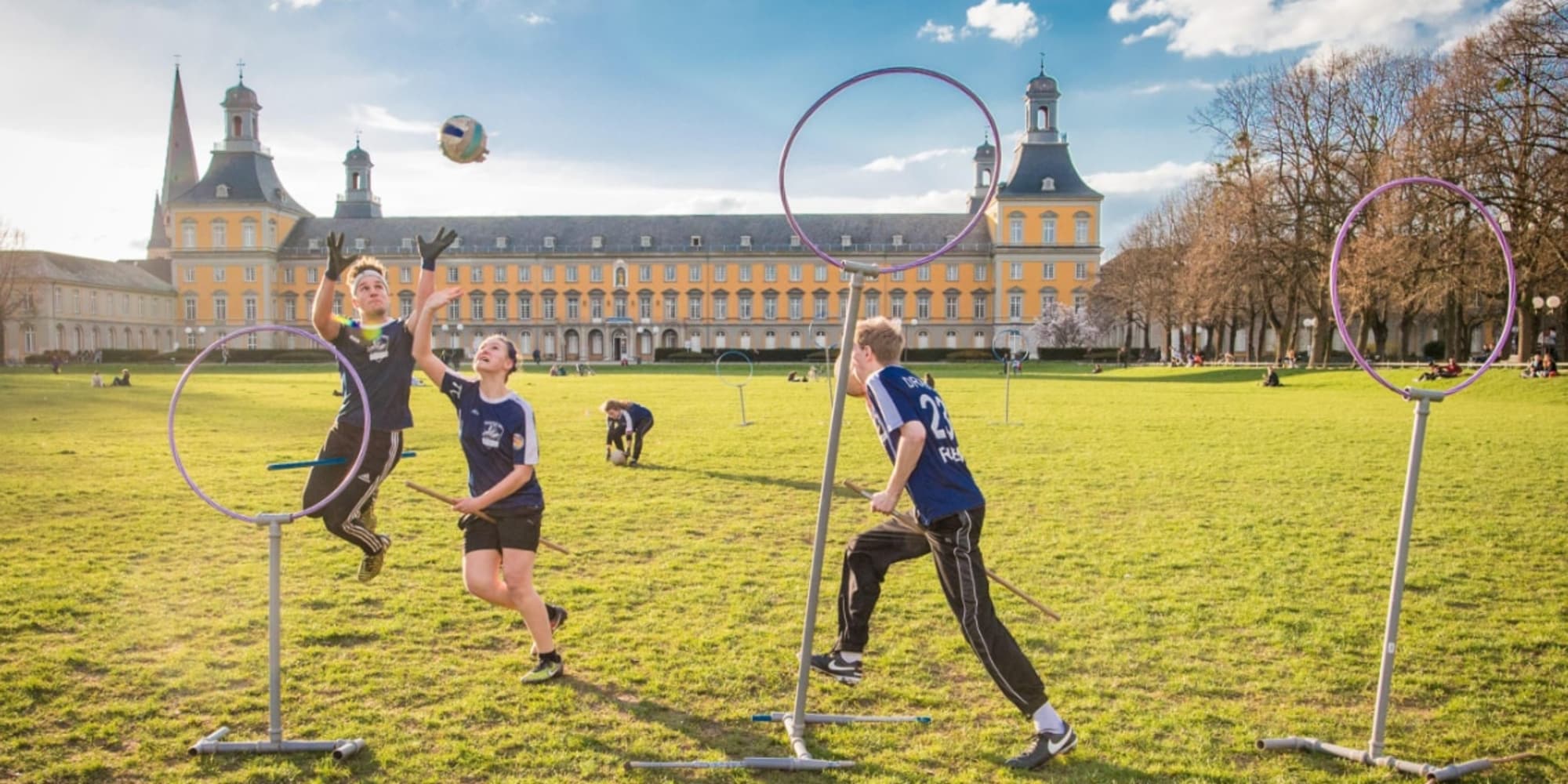 Quidditch Babbano e vedi il mondo da lassù
