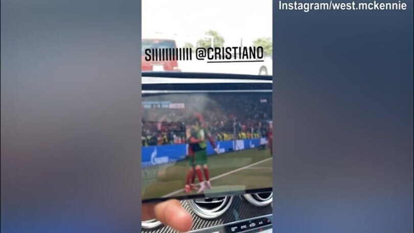 CR7 segna, McKennie impazzisce