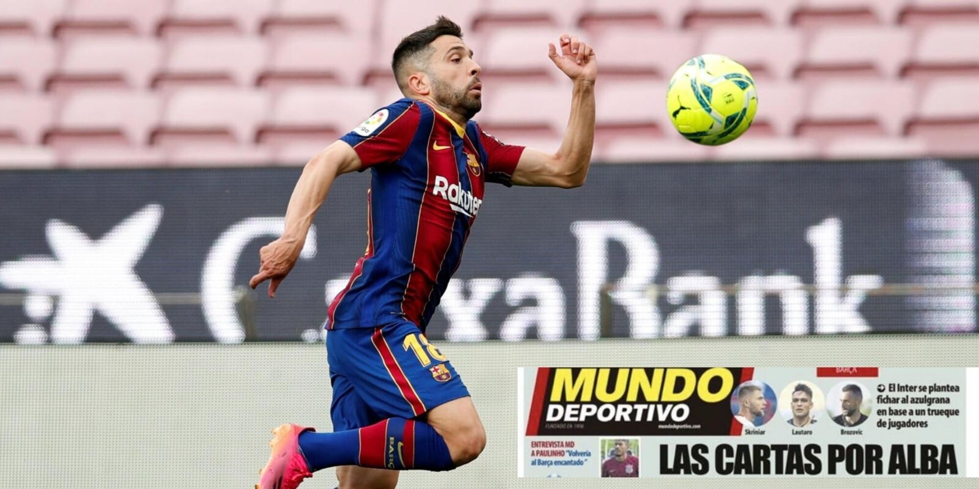 "Inter: Skriniar, Lautaro o Brozovic le carte per Jordi Alba"