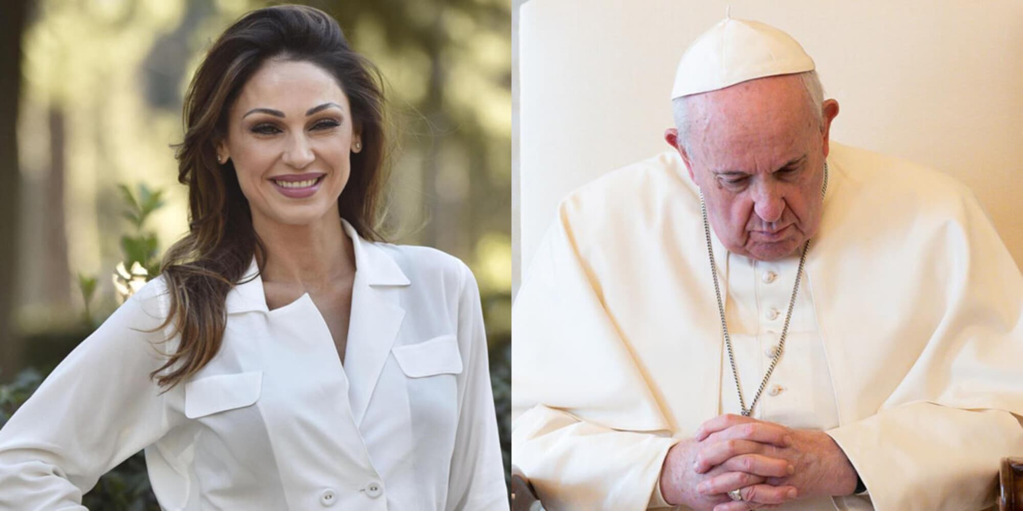Anna Tatangelo contro il Papa: "Mi preoccupa il Vaticano"