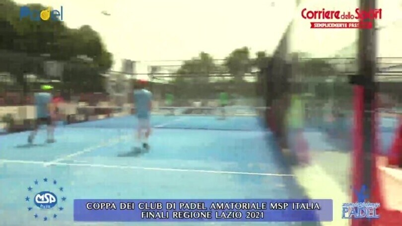 Finale Coppa dei Club di padel Regione Lazio 2021