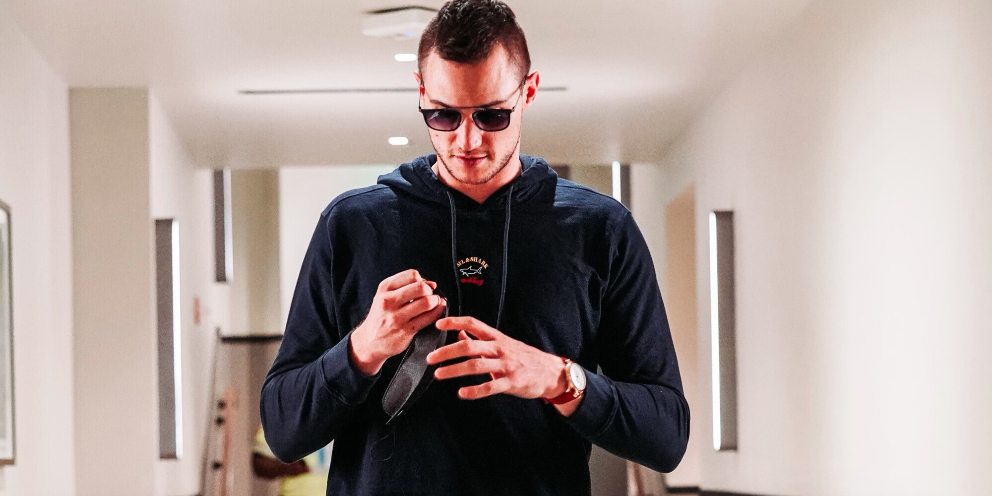 Danilo Gallinari agli Atlanta Hawks con Paul&Shark