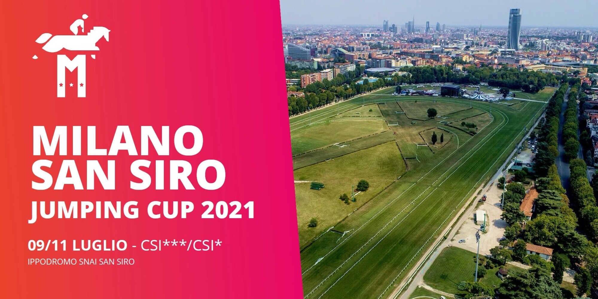 Decolla la Milano Jumping Cup nello "Stadio del cavallo" di San Siro: superato a pieni voti il test del campo gara in erba