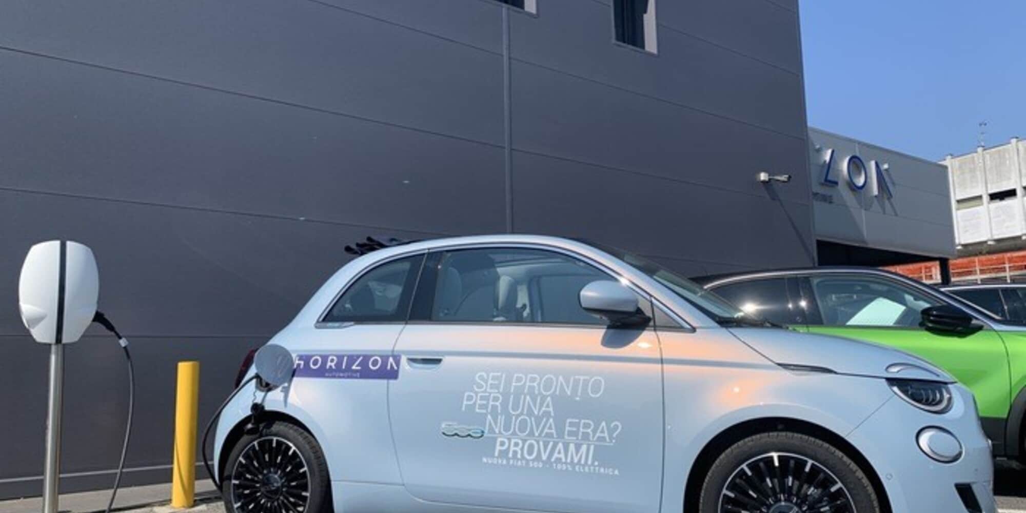 Horizon, installate le colonnine di ricarica Leasys e Volkswagen