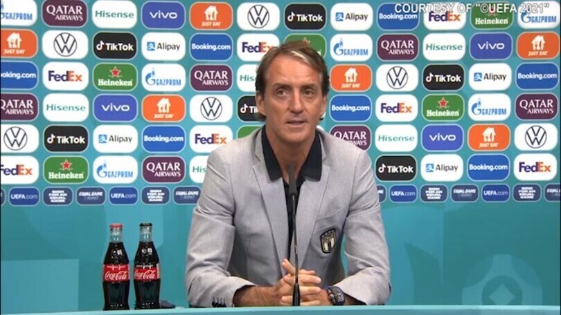 Mancini: "Giocare a Wembley deve essere un piacere"