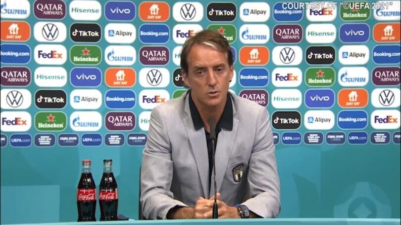 Mancini: "Wembley stadio fantastico e ci sarà una bell’atmosfera"