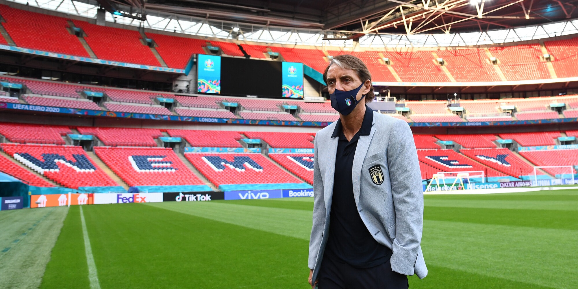 Italia-Austria: le parole dei ct Mancini e Foda