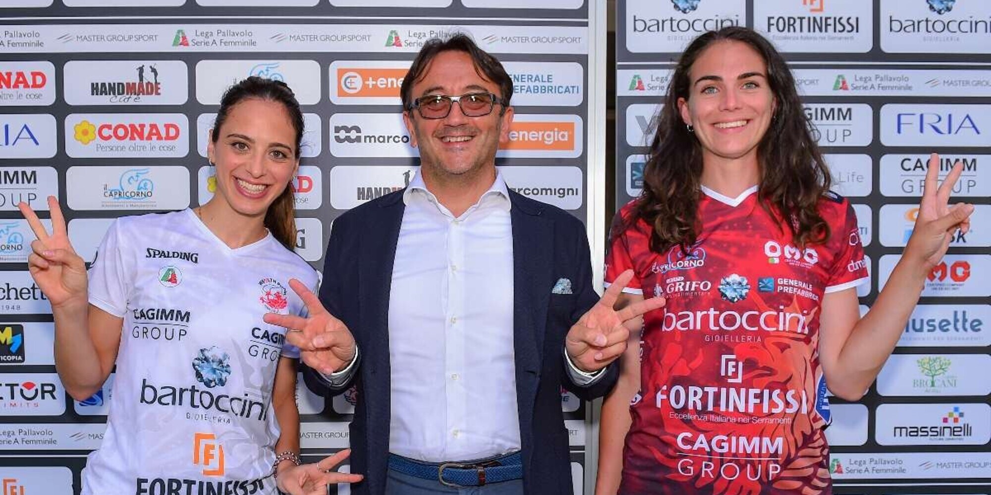 Perugia ha presentato Siressi e Melandri