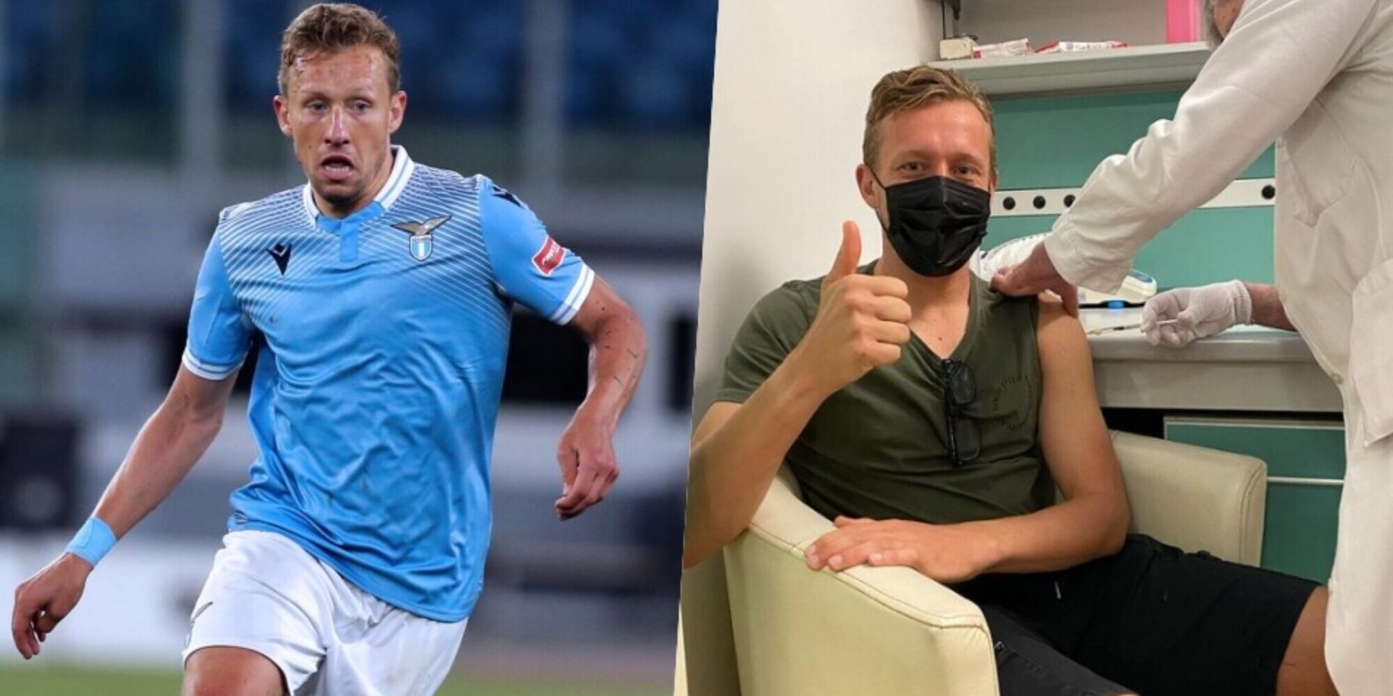 Lazio, Leiva fa il vaccino: il messaggio sui social