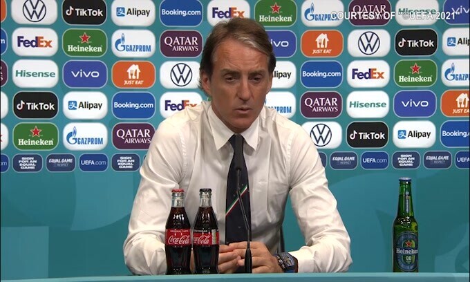Mancini: "Grande prova globale"