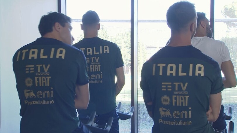 Per gli azzurri oggi solo palestra