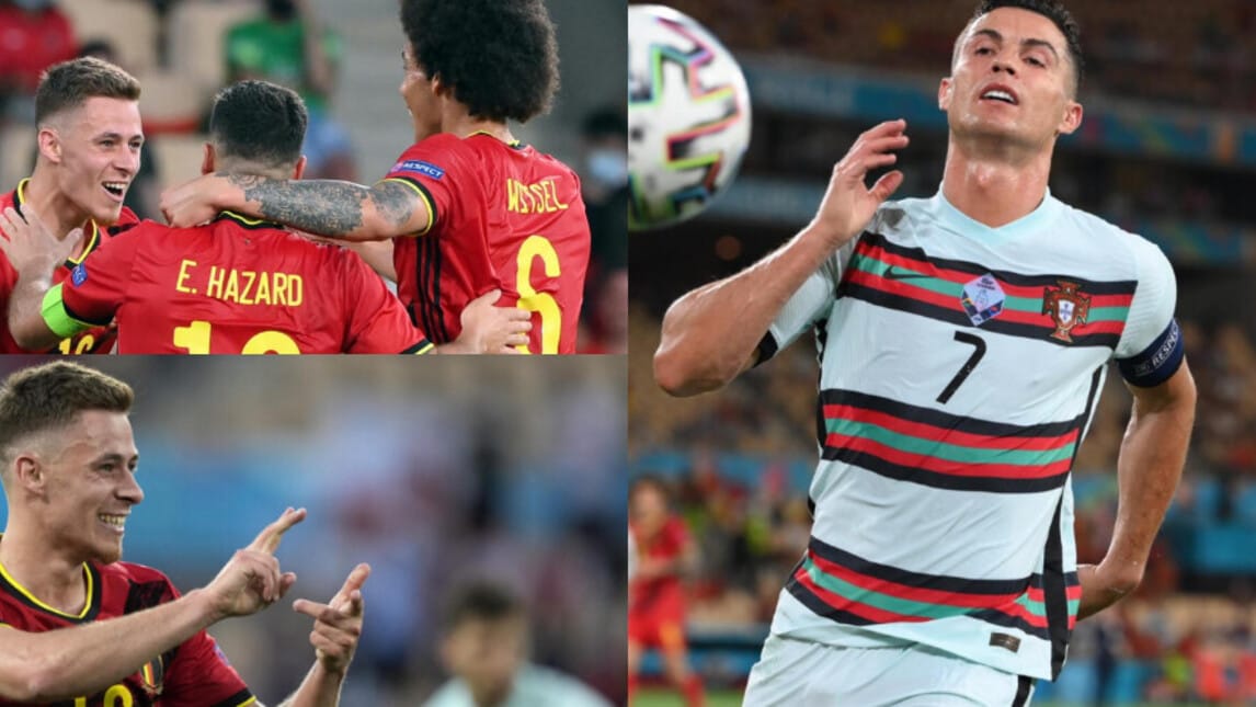 I fratelli Hazard trascinano il Belgio. Cristiano Ronaldo ko