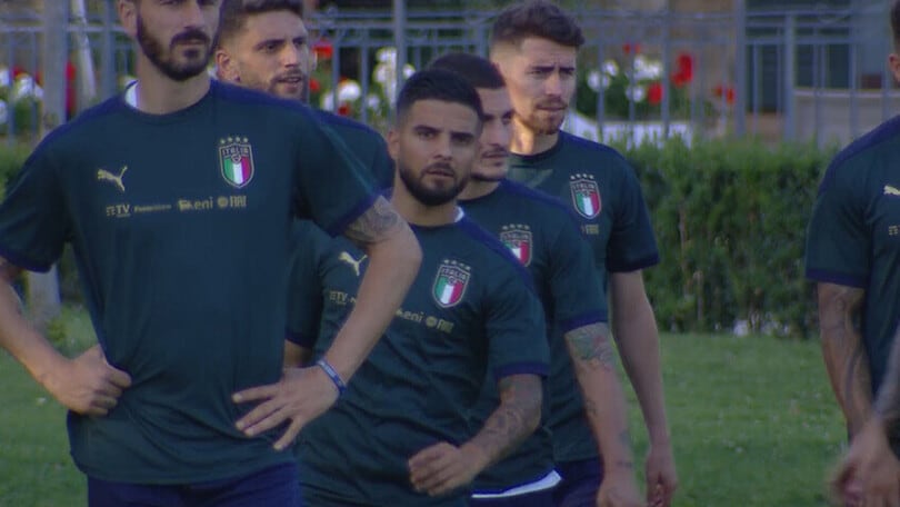 La ripresa degli Azzurri in vista dei quarti di Finale
