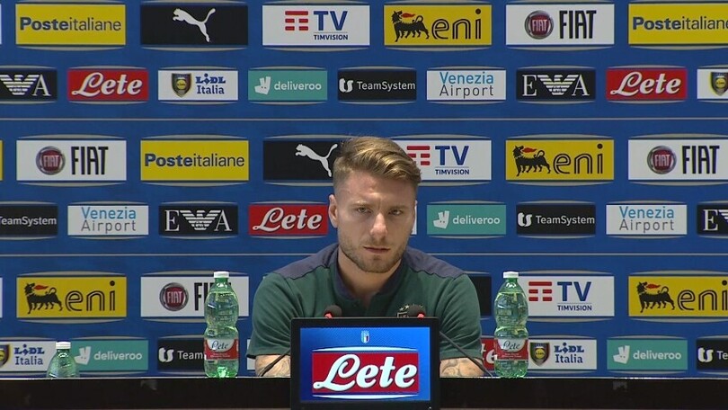 Immobile: "Mancini in campo mi chiede di giocare differente che nella Lazio"