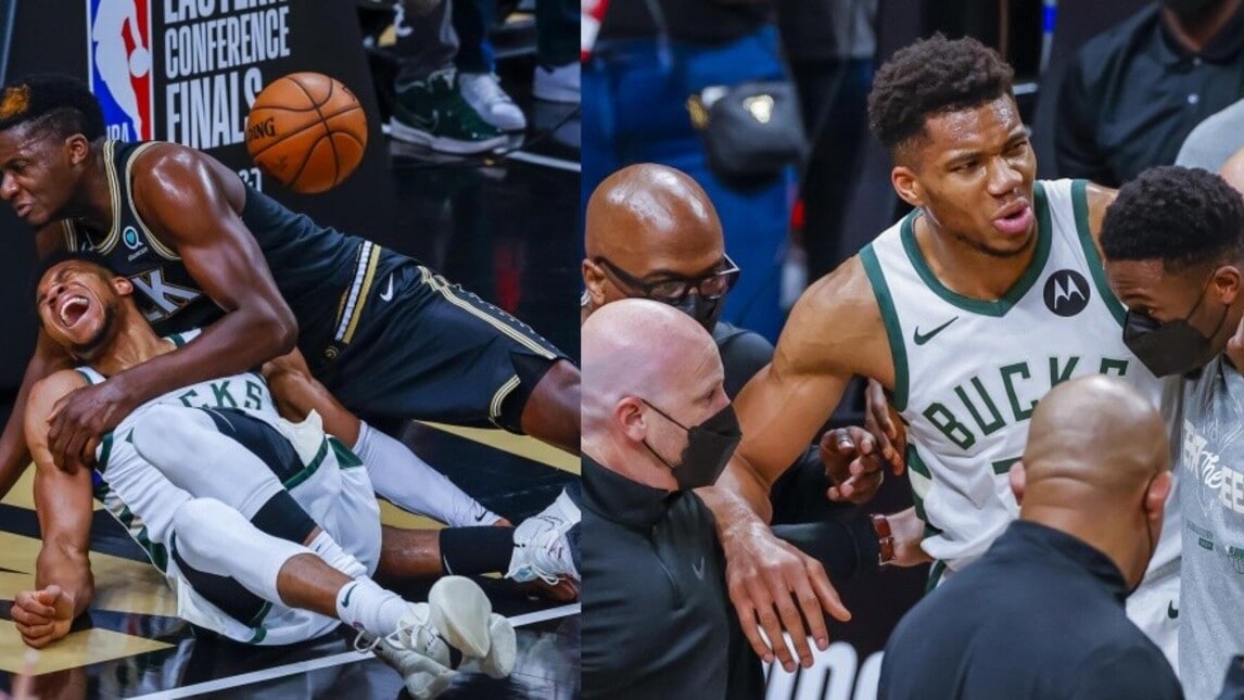 Nba, paura Milwaukee! Infortunio al ginocchio per Giannis