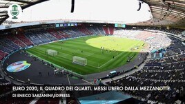 Euro 2020, il quadro dei quarti. Messi sarà libero dalla mezzanotte