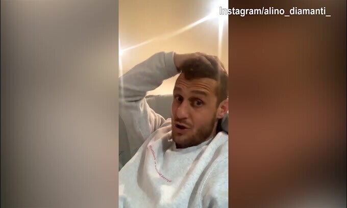 Francia eliminata, Diamanti se la ride