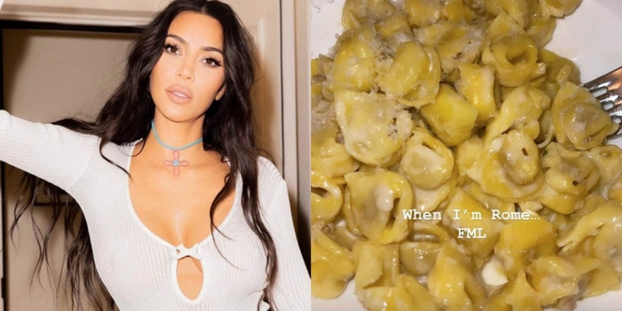 Kim Kardashian a Roma: Colosseo e… tortellini