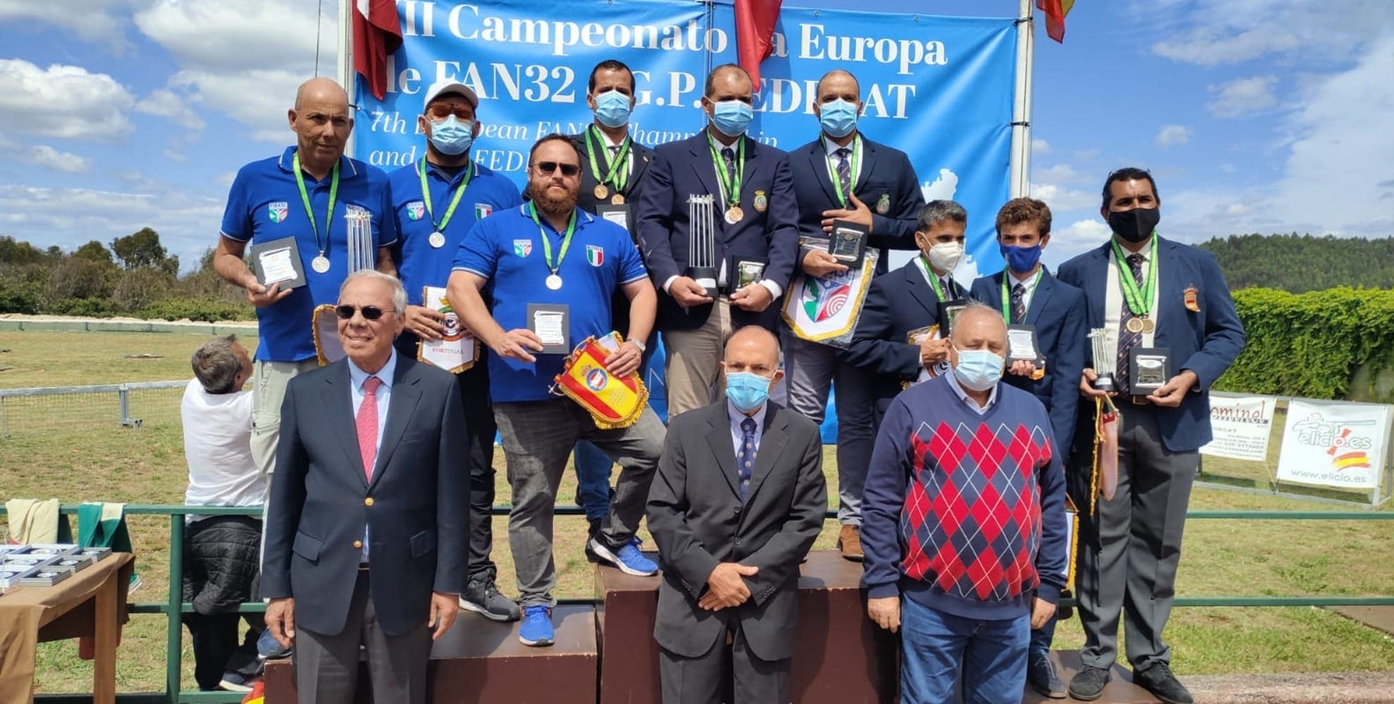 Moioli e Paravia top, successo per l'Italia all'Europeo Fan 32 di tiro all'elica