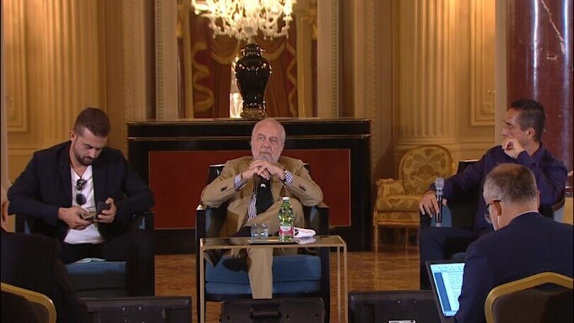 De Laurentiis: "Vorrei convincere 7-8 squadre a non partire"