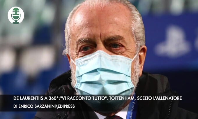 De Laurentiis a 360°: "Vi racconto tutto". Tottenham, scelto il nuovo tecnico