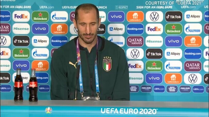 Chiellini: "Sono pronto a fermare Lukaku"