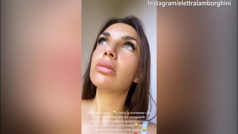 Elettra Lamborghini racconta: "Ho avuto un mancamento"