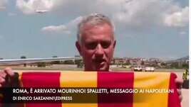 Roma, Mourinho è arrivato! Spalletti, messaggio ai napoletani