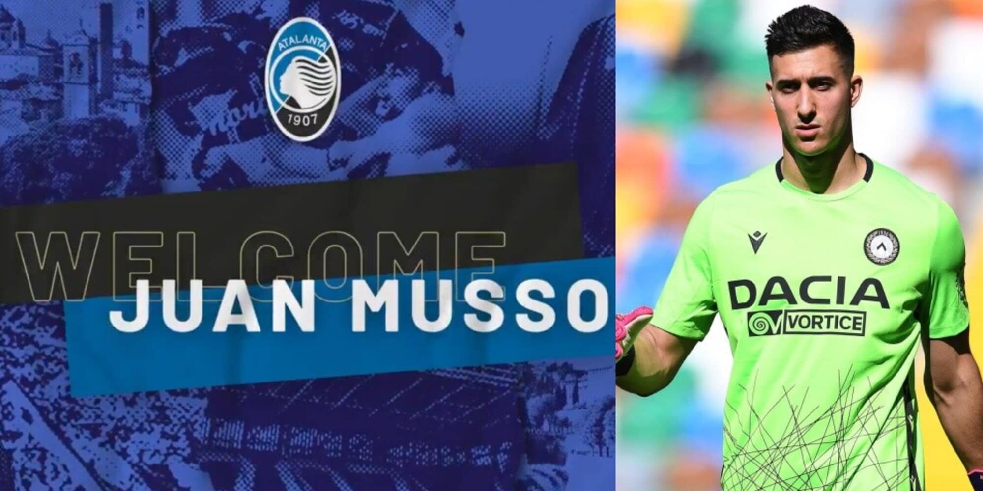Calciomercato Atalanta, ufficiale l'arrivo di Musso